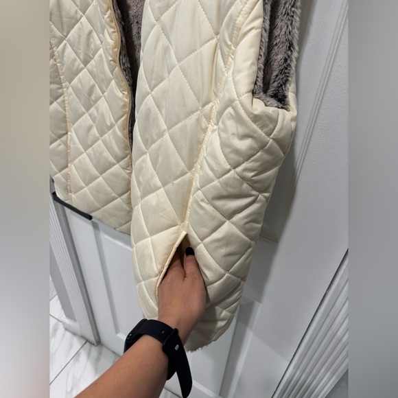 THE NORTH FACE S Fluffy Fleece/Ivory Size:XL - Picture 6 of 11